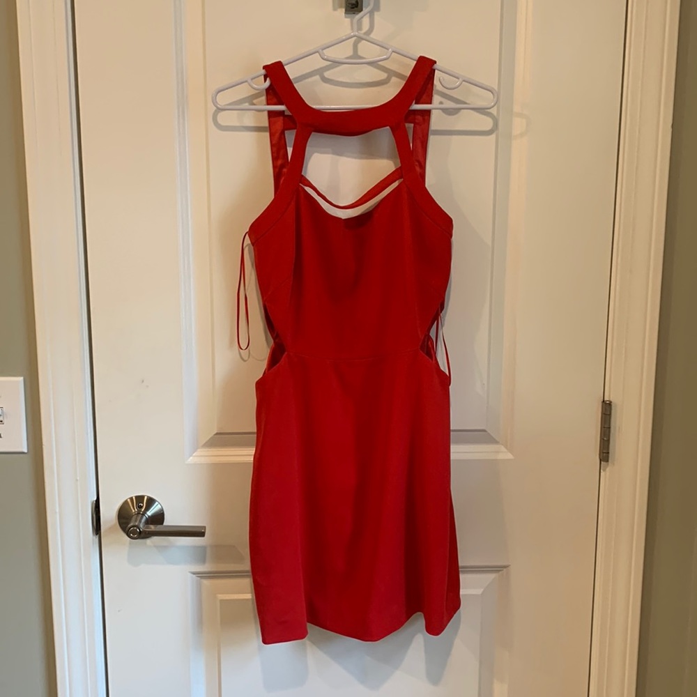Never worn red Jay Godfrey dress!! Really pretty on but never had the occasion!